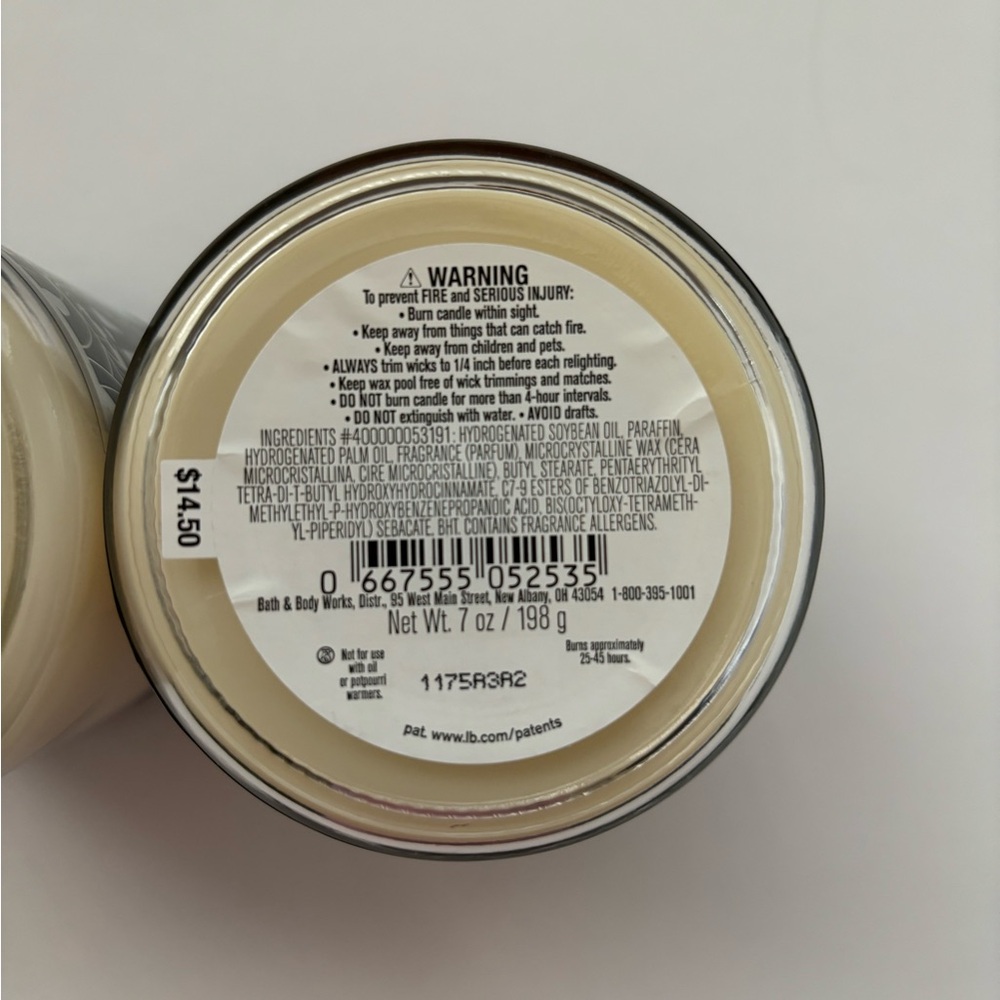 Bath & Body Works Pumpkin Carving Halloween Single Wick Candle Set of 2 - Picture 6 of 6